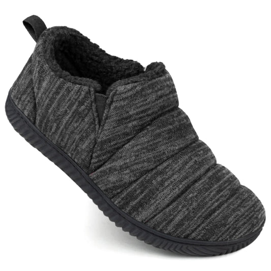 Damien Quilted Fur Lined Bootie Slipper
