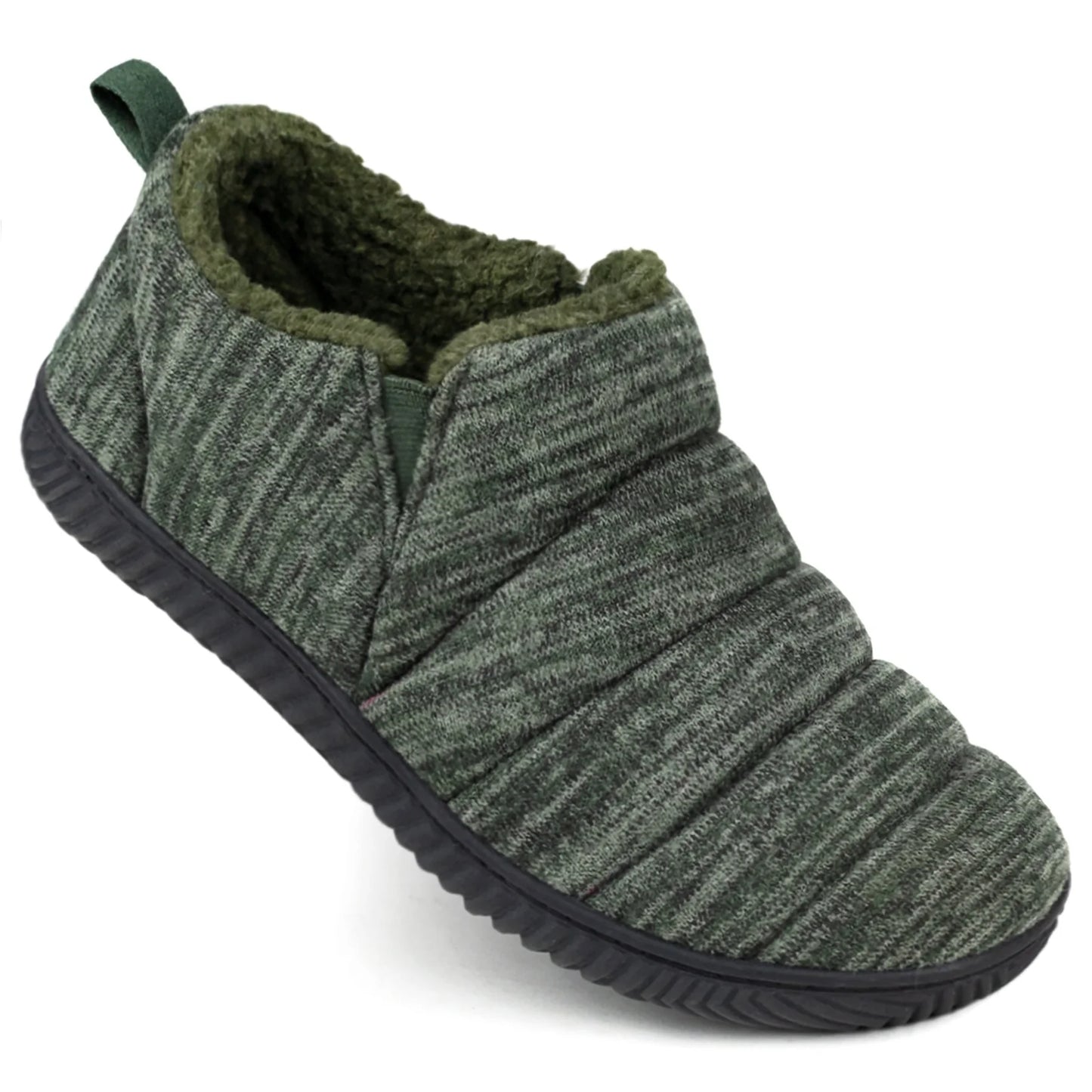 Damien Quilted Fur Lined Bootie Slipper