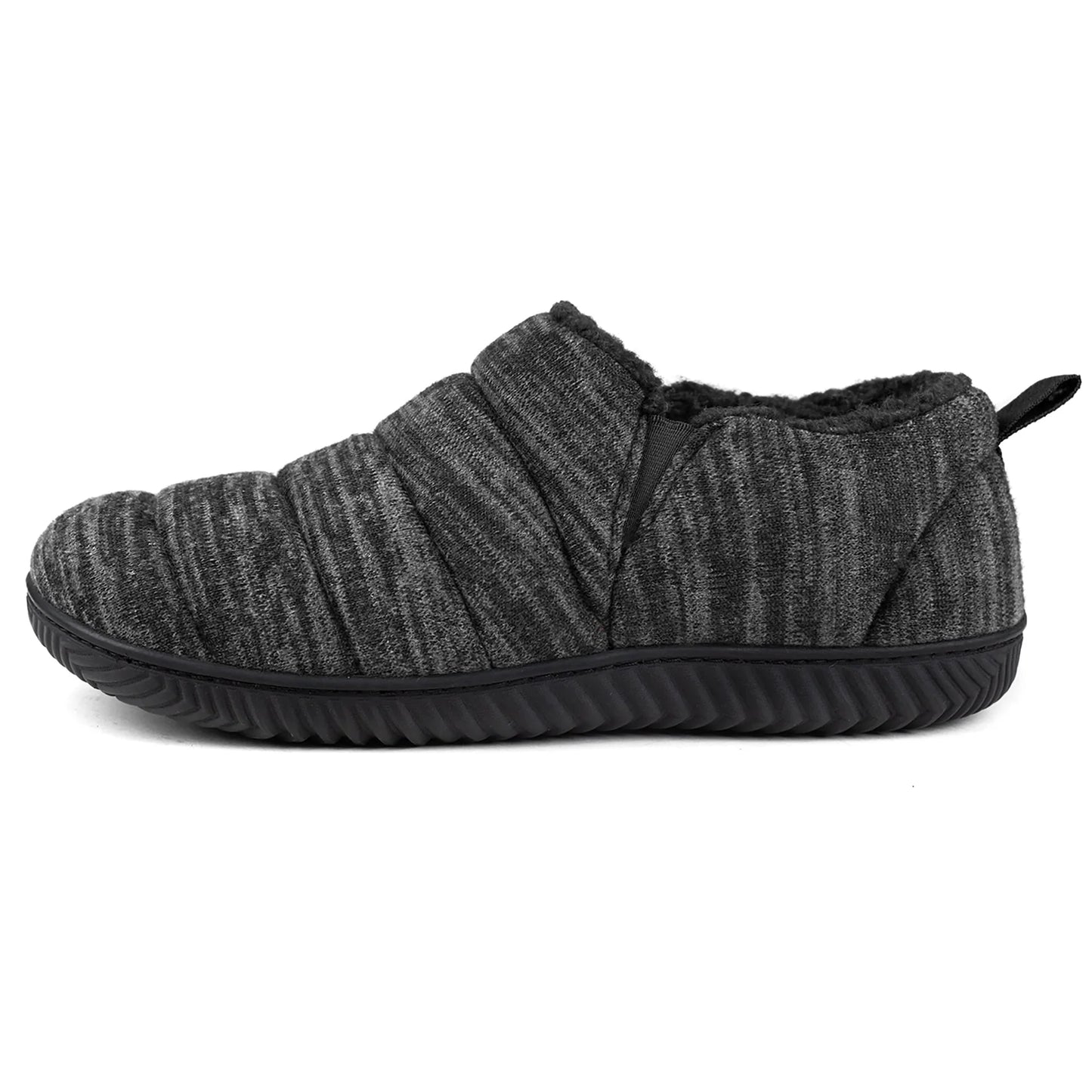 Damien Quilted Fur Lined Bootie Slipper