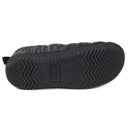 Damien Quilted Fur Lined Bootie Slipper