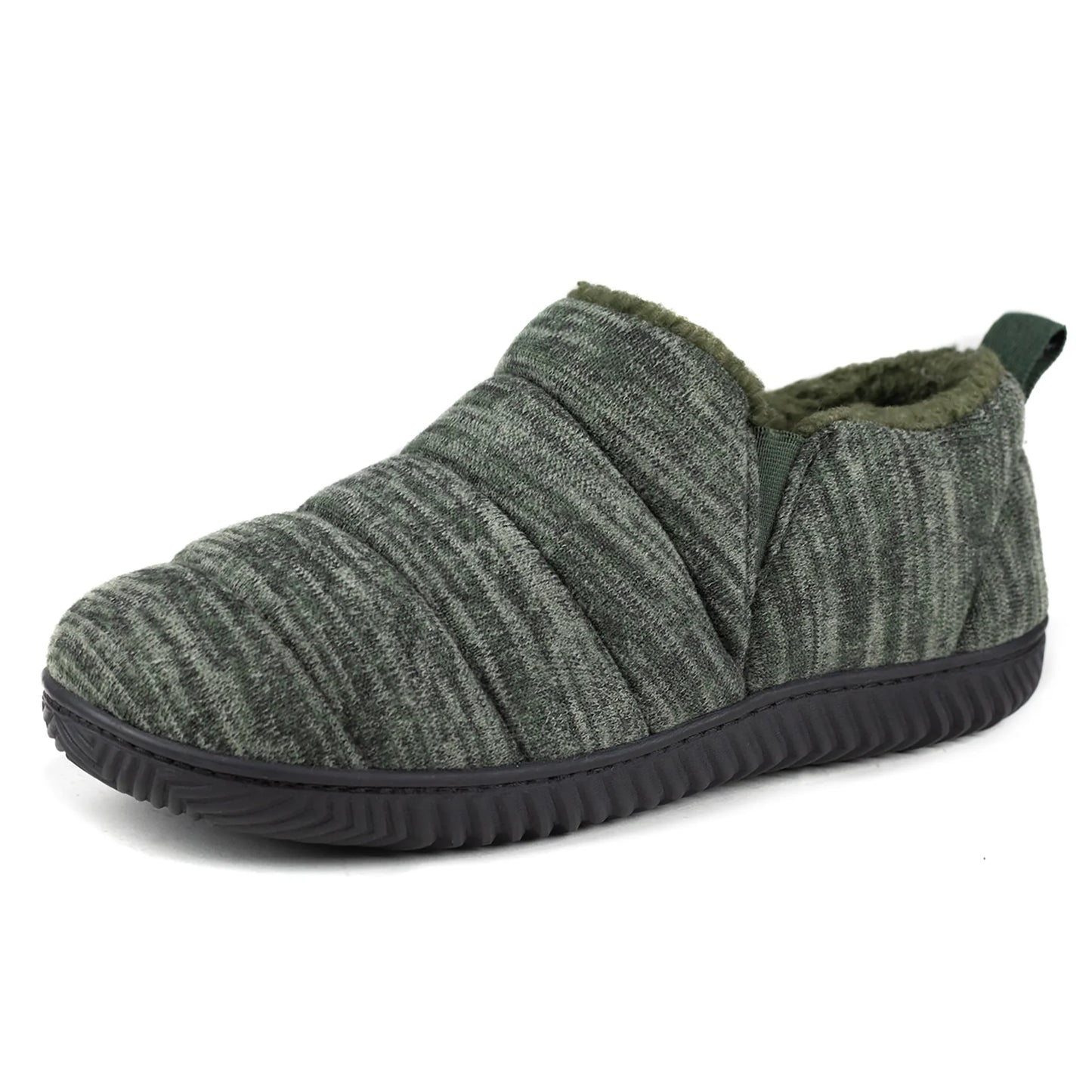 Damien Quilted Fur Lined Bootie Slipper